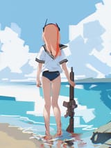 soppo on the beach