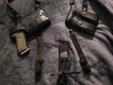 P220 DAK in shoulder holster