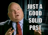 a good solid post
