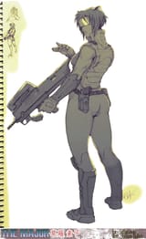 __kusanagi_motoko_ghost_in_the_shell_drawn_by_rejean_dubois__a99edb44c09e4731d2715a2c67827bfc