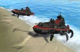 walking battleship