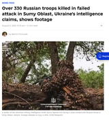 Screenshot 2025-08-05 at 21-47-13 Over 330 Russian troops killed in failed attack in Sumy Oblast Ukraine&#039;s intelligence claims shows footage