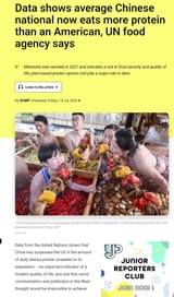 Chinese Communists Eat More Protein Than Americans