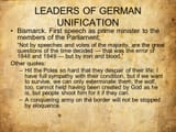 LEADERS+OF+GERMAN+UNIFICATION