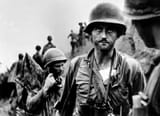 Captain Francis Fenton of the 1st Battalion, 5th Marine Regiment after he was told to keep fighting the North Koreans at No Name Ridge, September 1950