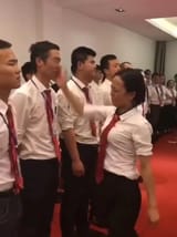 Bitch slapped by boss