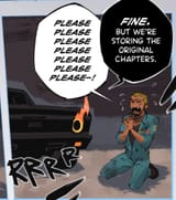 &#039;&#039;I want to reboot the comic!&#039;&#039;