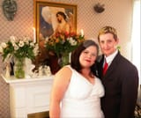 Our wedding! Butch _ femme wedding photo_