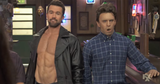 mac (NOT gay) and his boy friend (also NOT gay)