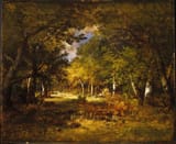 Narcisse-Virgile_Diaz_de_la_Peña_-_Forest_Scene_-_Google_Art_Project