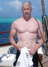 Anderson Cooper shirtless