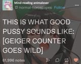 this is what good pussy sounds like
