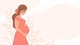 banner-about-pregnancy-and-motherhood-with-place-for-text-pregnant-woman-future-mom-of-hugging-belly-with-arms-happy-mother-s-day-flat-illustration-vector