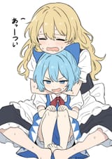__kirisame_marisa_and_cirno_touhou_drawn_by_snackdang__sample-56069e1a402c25483a86386976d990e3