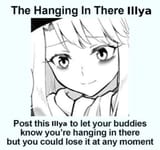 hang in there