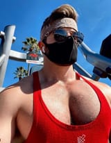 red tank top