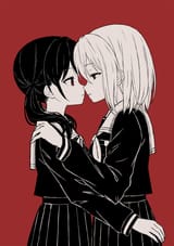 __kurata_mashiro_and_futaba_tsukushi_bang_dream_drawn_by_saiko_dagashi__df58d9e73706dd95c122d27b1893704e