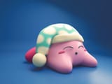 sleeping-kirby-3d-model-fbx