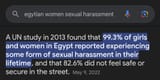 every woman in egypt has been harrassed