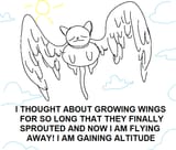 gaining altitude
