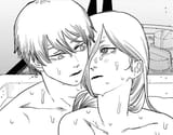 Denji_and_Power_bath