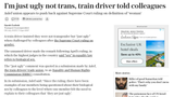 not trans