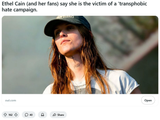 she is the victim of a &#039;transphobic hate campaign. r_transgender