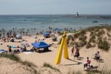 lake Michigan beach