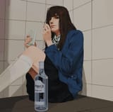 v