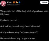 Never Support Men