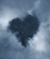 cloud heart shooting star