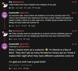 Screenshot 2025-07-16 at 23-33-14 KaraKroft47 (@KKroft47) Sorry I meant more as a customer 😅 I’m friends w a few of them. They don’t get as many female_non binary ppl so I know it makes their night when they have dif[...]