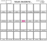 favorites template