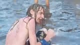 Hunter Schafer after swimming