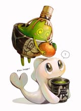 __tatsugiri_tatsugiri_and_sinistcha_pokemon_drawn_by_haru_harugaya2__34be1a32c7b355f786f24dcb84a2f97a