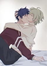 2 fags cuddling