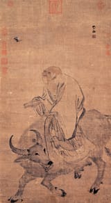 Zhang_Lu-Laozi_Riding_an_Ox