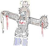 crucified