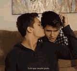kissing