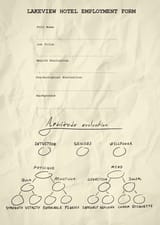 haunted hotel character sheet finished