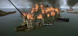 Burning Boat Shogun 2 total war