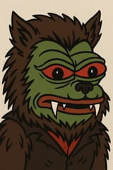 Werewolf vampire pepe
