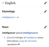 intelligencer - Wiktionary, the free dictionary