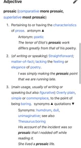 prosaic - Wiktionary, the free dictionary