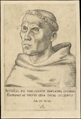 Elder, Lucas Cranach the; Martin Luther as an Augustinian Monk; 1520