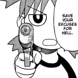 save your excuses for hell