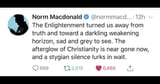Norm Macdonald Enlightenment