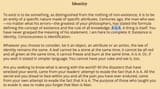 Randian Tautology