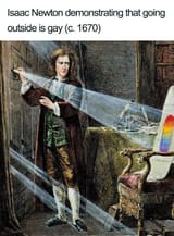 Going outside is gay