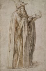 18187001-a_philosopher_wearing_a_long_cloak